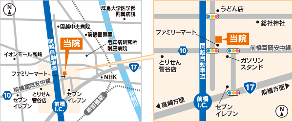 アクセスマップ